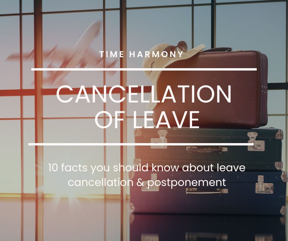 cancellation of leave_time harmony