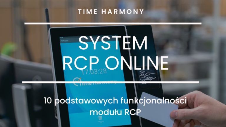 Time Harmony - system RCP online