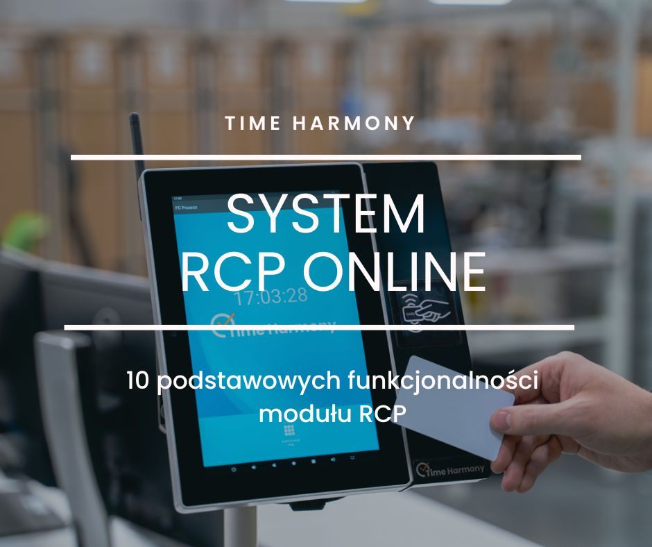 Time Harmony - system RCP online
